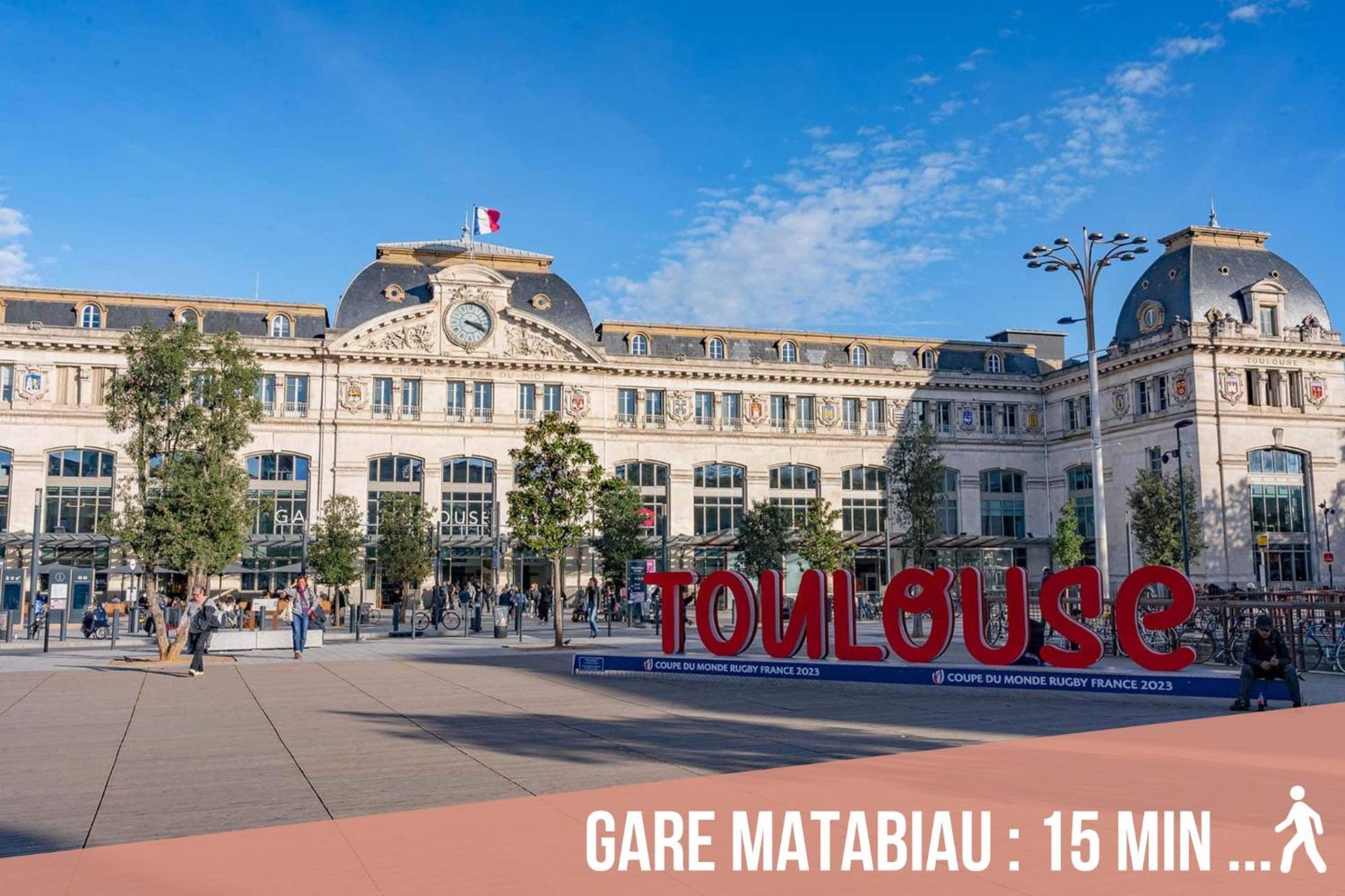 Chartreuse, Clim, Parking, Terrasse Au Calme Apartman Toulouse Kültér fotó
